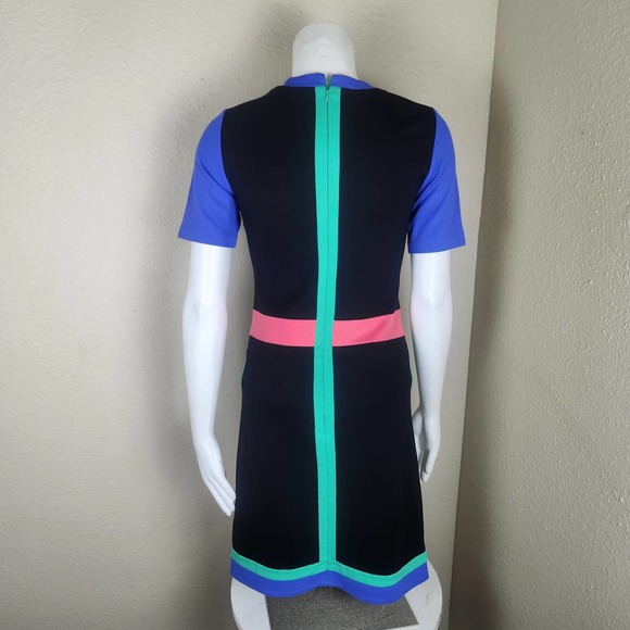 RED Sax Fifth Avenue Camilla and Marc Moondance Colorblock Dress, Size 4 - Picture 9 of 11